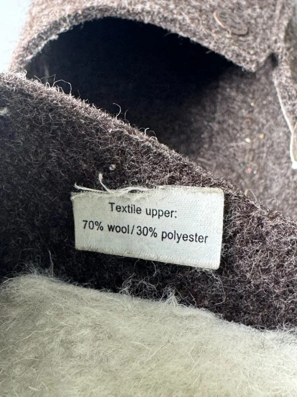 Birkenstock Mocha Zermatt Shearling, Size 40